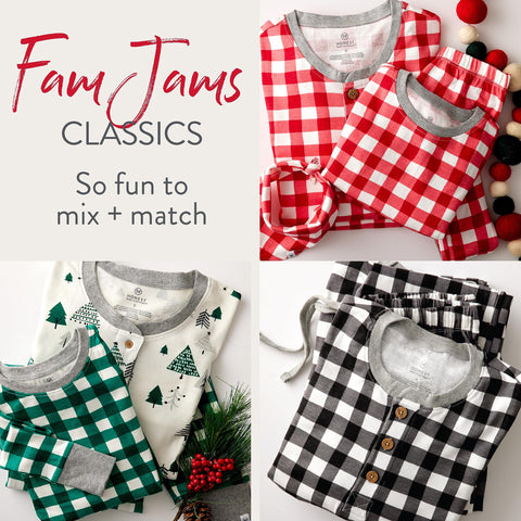 HonestBaby Family Matching Holiday Pajamas