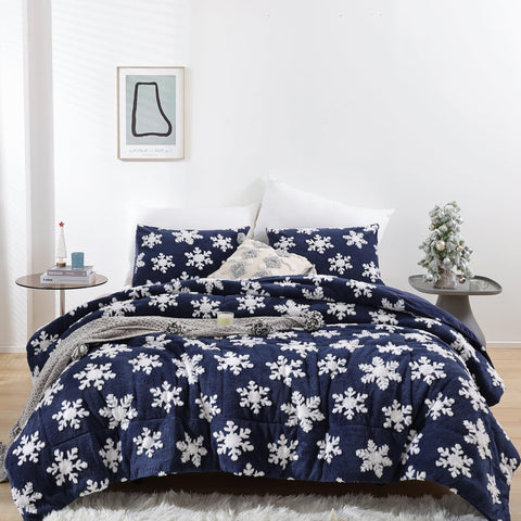 Christmas Bedding Queen Comforter Set
