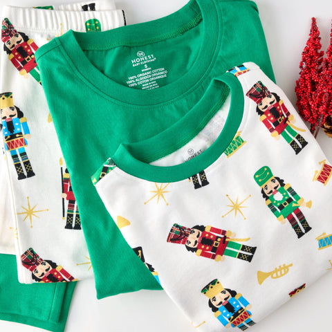 HonestBaby Family Matching Holiday Pajamas