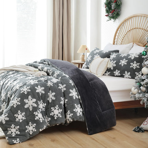 Christmas Bedding Queen Comforter Set