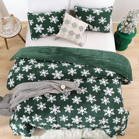 Christmas Bedding Queen Comforter Set