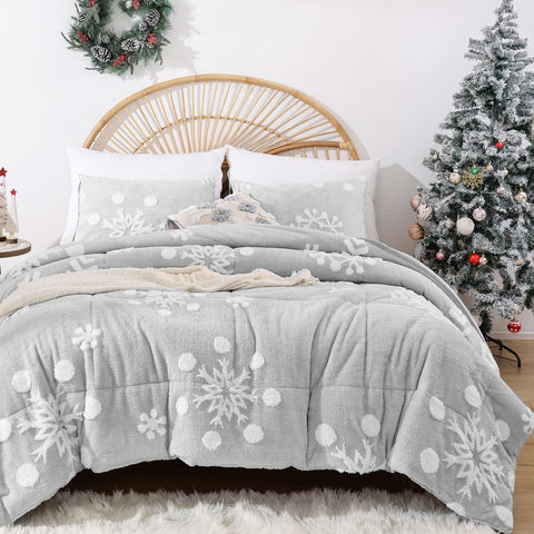 Christmas Bedding Queen Comforter Set