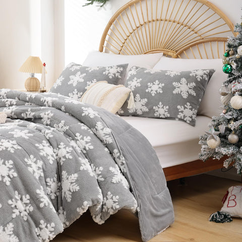 Christmas Bedding Queen Comforter Set