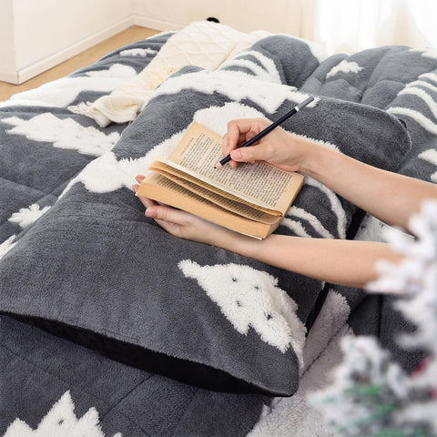 Christmas Bedding Queen Comforter Set
