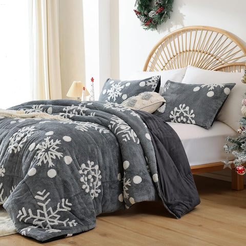 Christmas Bedding Queen Comforter Set