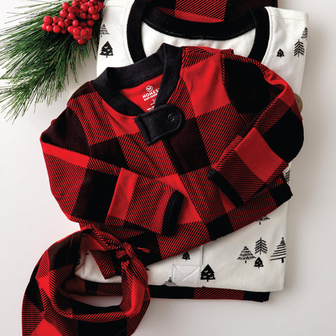 HonestBaby Family Matching Holiday Pajamas