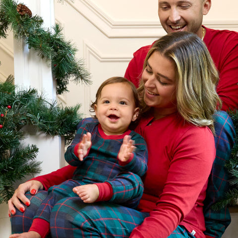 HonestBaby Family Matching Holiday Pajamas