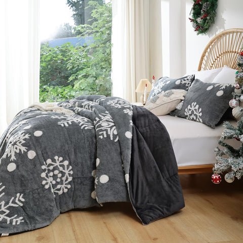 Christmas Bedding Queen Comforter Set