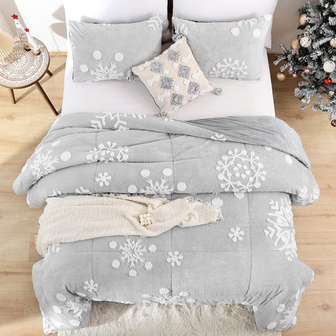Christmas Bedding Queen Comforter Set