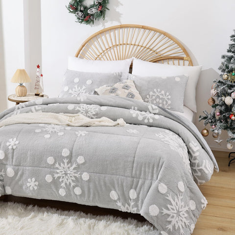 Christmas Bedding Queen Comforter Set
