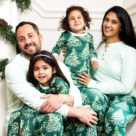 HonestBaby Family Matching Holiday Pajamas