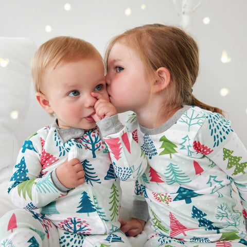 HonestBaby Family Matching Holiday Pajamas