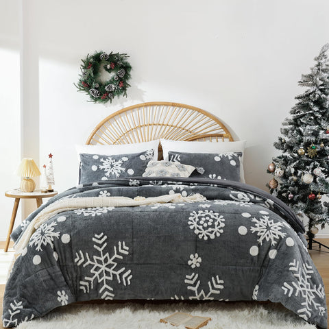 Christmas Bedding Queen Comforter Set