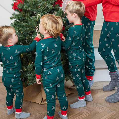HonestBaby Family Matching Holiday Pajamas