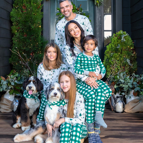 HonestBaby Family Matching Holiday Pajamas