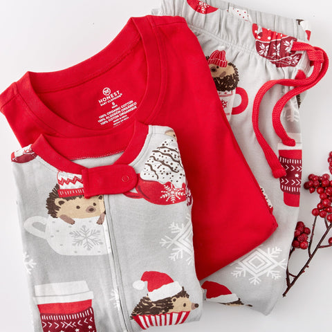 HonestBaby Family Matching Holiday Pajamas