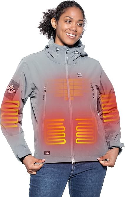DEWBU Heated Jacket for Women