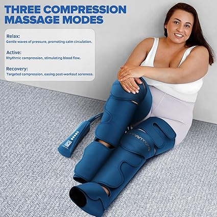 Air Compression Leg Massager with Heat