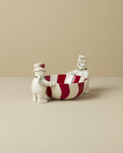 Lenox Happy Holly Days Treat Bowl