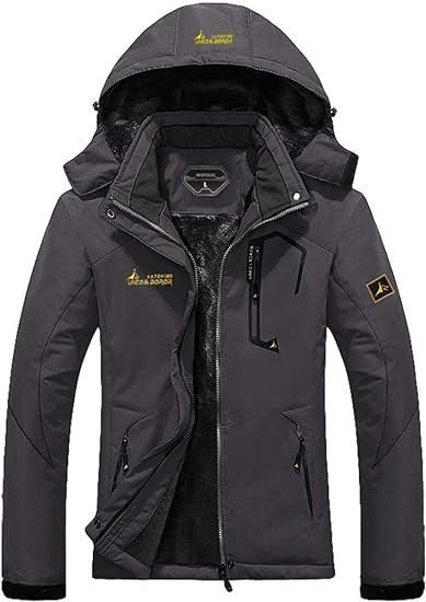MOERDENG Women's Waterproof Ski Jacket