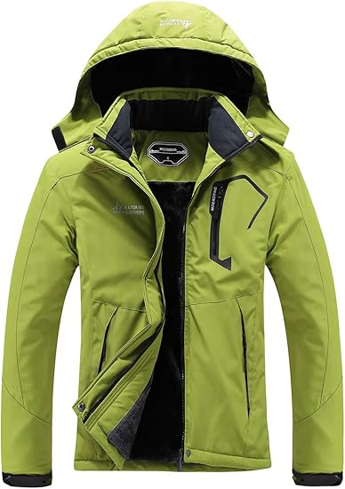 MOERDENG Women's Waterproof Ski Jacket