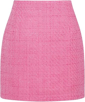 IDEALSANXUN High Waist Plaid Skirt