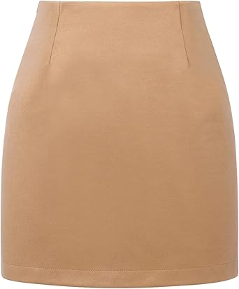 IDEALSANXUN High Waist Plaid Skirt