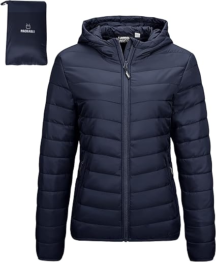 Women's Packable Lightweight Puffer Jacket