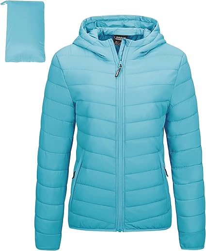 Women's Packable Lightweight Puffer Jacket
