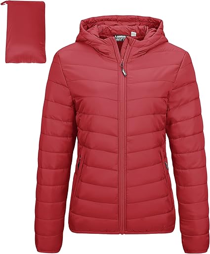 Women's Packable Lightweight Puffer Jacket