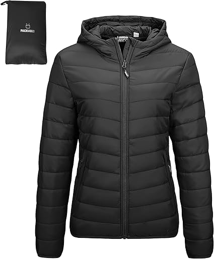 Women's Packable Lightweight Puffer Jacket