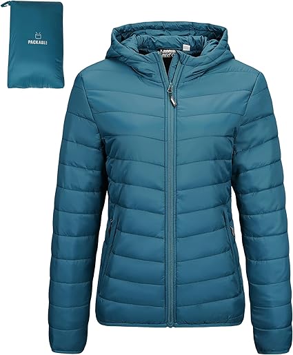 Women's Packable Lightweight Puffer Jacket