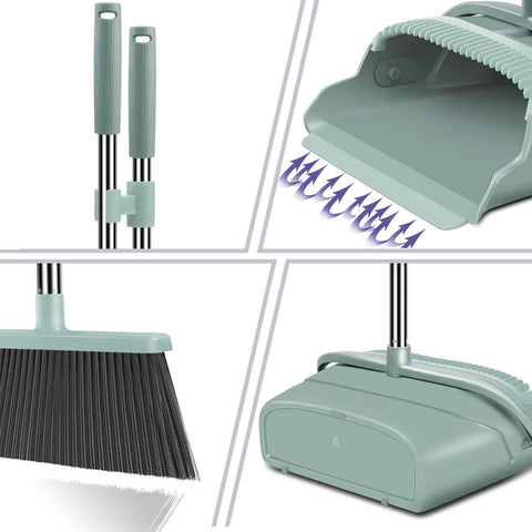 kelamayi Upgrade Broom and Dustpan Set