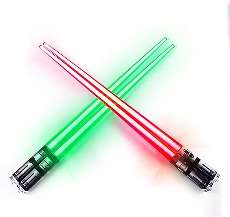 Chop Sabers Light Up LightSaber Chopsticks Set