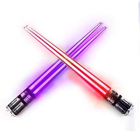 Chop Sabers Light Up LightSaber Chopsticks Set