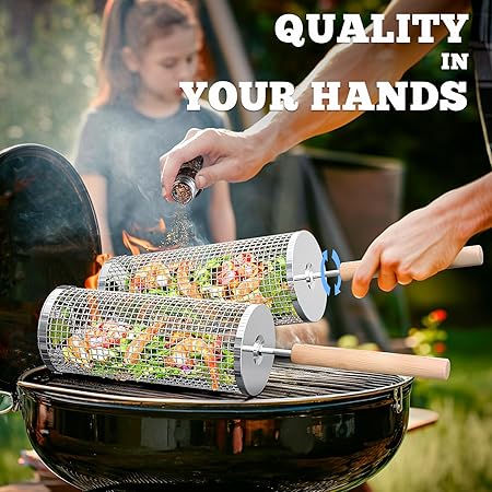Nesting Grill Baskets (2PCS)