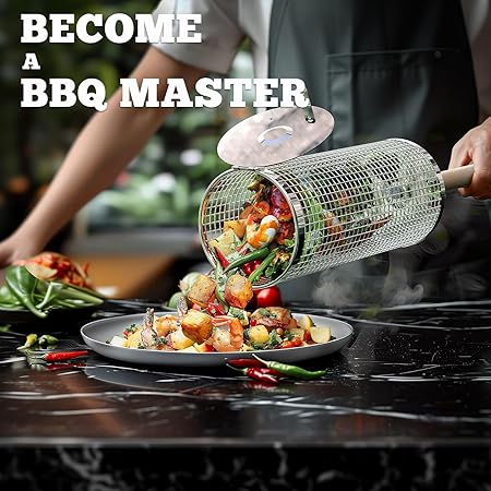 Nesting Grill Baskets (2PCS)