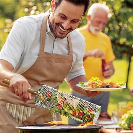 Nesting Grill Baskets (2PCS)