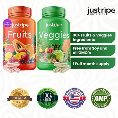 Just Ripe Nutrition | Fruits and Veggies Supplement