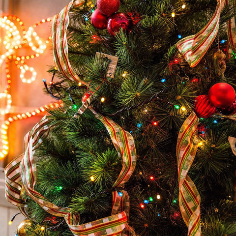 Christmas String Lights End-to-End Plug 8 Modes 108FT 300 LED IP55 Outdoor