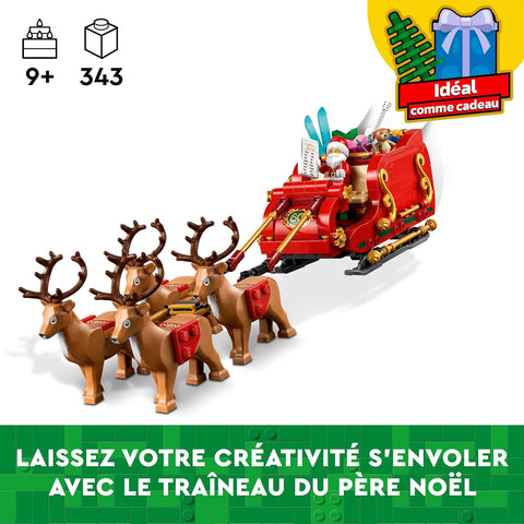 LEGO Santa's Sleigh - Building Toys for Kids, Boys & Girls, Ages 9+