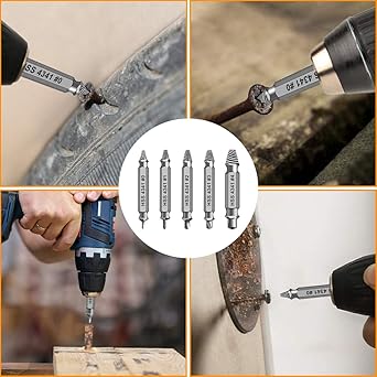 Damaged Screw Extractor Set