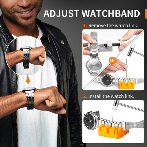 JOREST Watch Repair Tool Kit,
