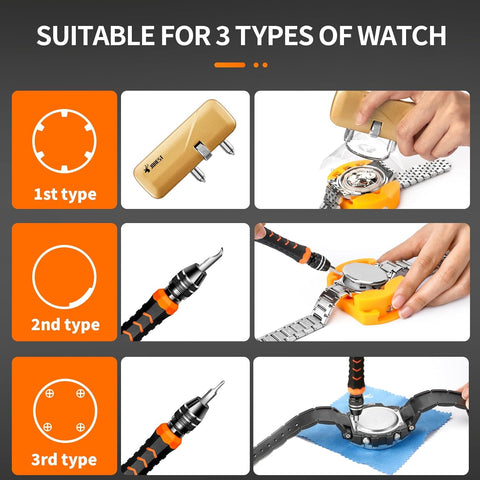 JOREST Watch Repair Tool Kit,